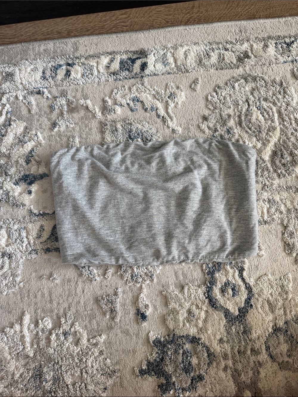 Free People Light Grey Strapless Tube Top